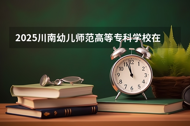 2025川南幼儿师范高等专科学校在贵州招生计划一览表